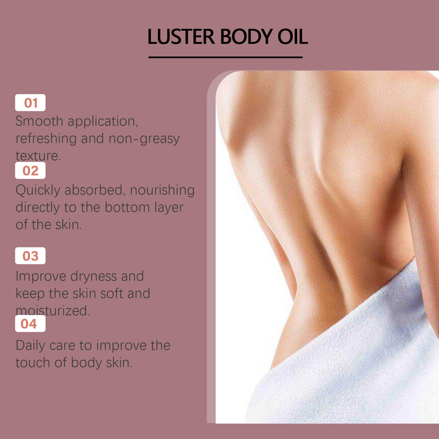 Gloss Care Body Massage Oil